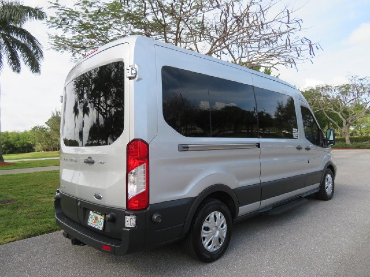 2015 Silver /Gray Ford Transit (1FBZX2CG0FK) , located at 4301 Oak Circle #19, Boca Raton, FL, 33431, (954) 561-2499, 26.388861, -80.084038 - Photo#13